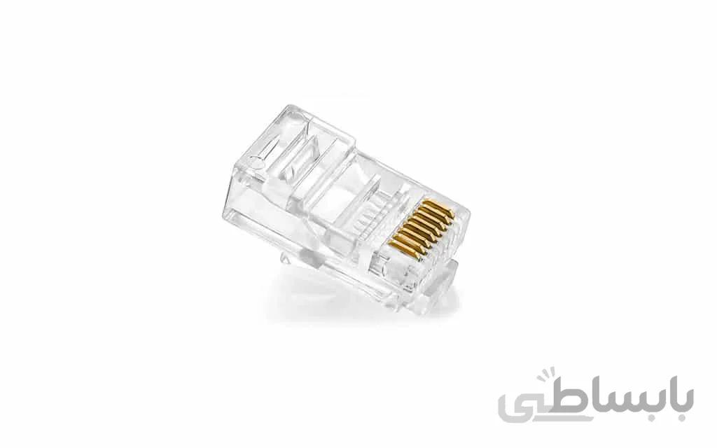 کانکتور RJ45 cat5 8p8c ا Connector RJ45 cat5 8p8c