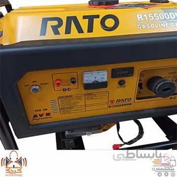 موتور برق راتو بنزینی مدل +RATO R15500DWHB ا +portable generato RATO- R15500DWHB