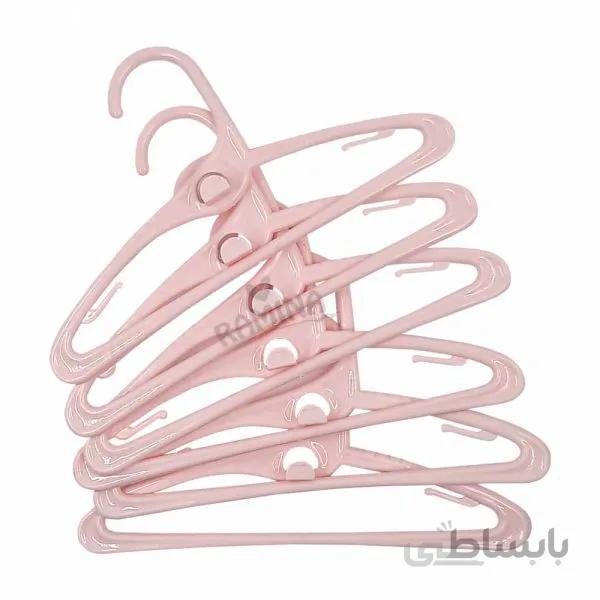 چوب لباسی شش عددی صورتی مادرکر MOTHERCARE