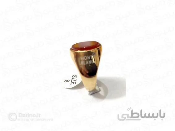 انگشتر مردانه نگین دار مونت بلانک 11743