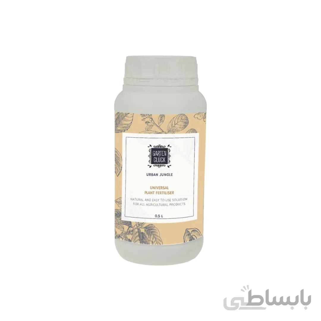 کود مایع ماکرو تغذیه ای و ضد استرس گارتن گلوک مدل urban jungle حجم 500 میلی لیتر