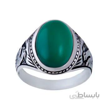 انگشتر نقره مردانه کد AM_040