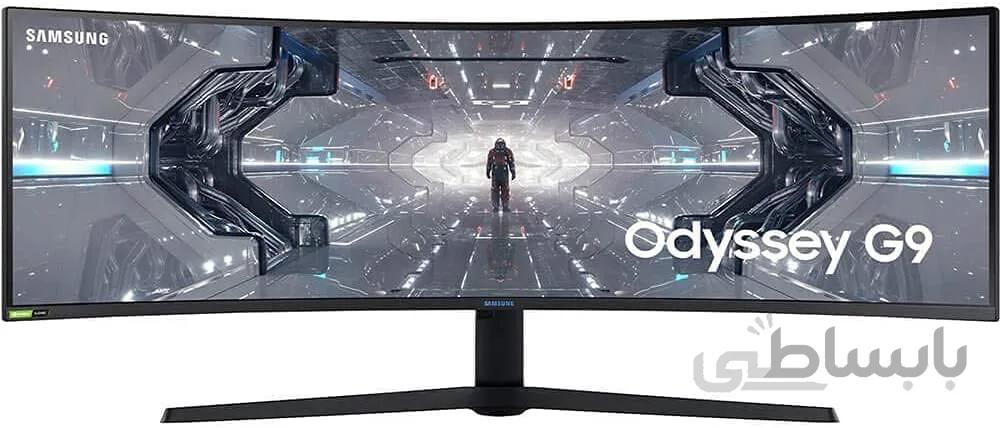 مانیتور گیمینگ 49 اینچ خمیده سامسونگ Odyssey G9 ا Samsung Odyssey G9 49 Inch 240Hz VA Curved Gaming Monitor LC49G95TSSNXZA