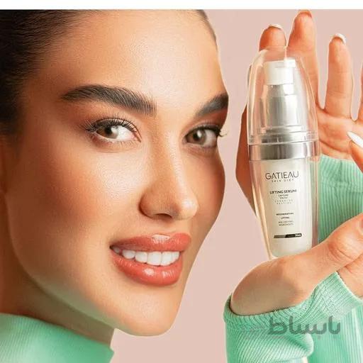 سرم ليفتينگ صورت گاتیو GATIEAU حجم 30 ml ا GATIEAU Facial Lifting Serum Volume 30 ml