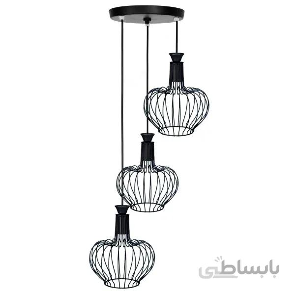 لوستر آویز سقفی وزرا مدل LT133