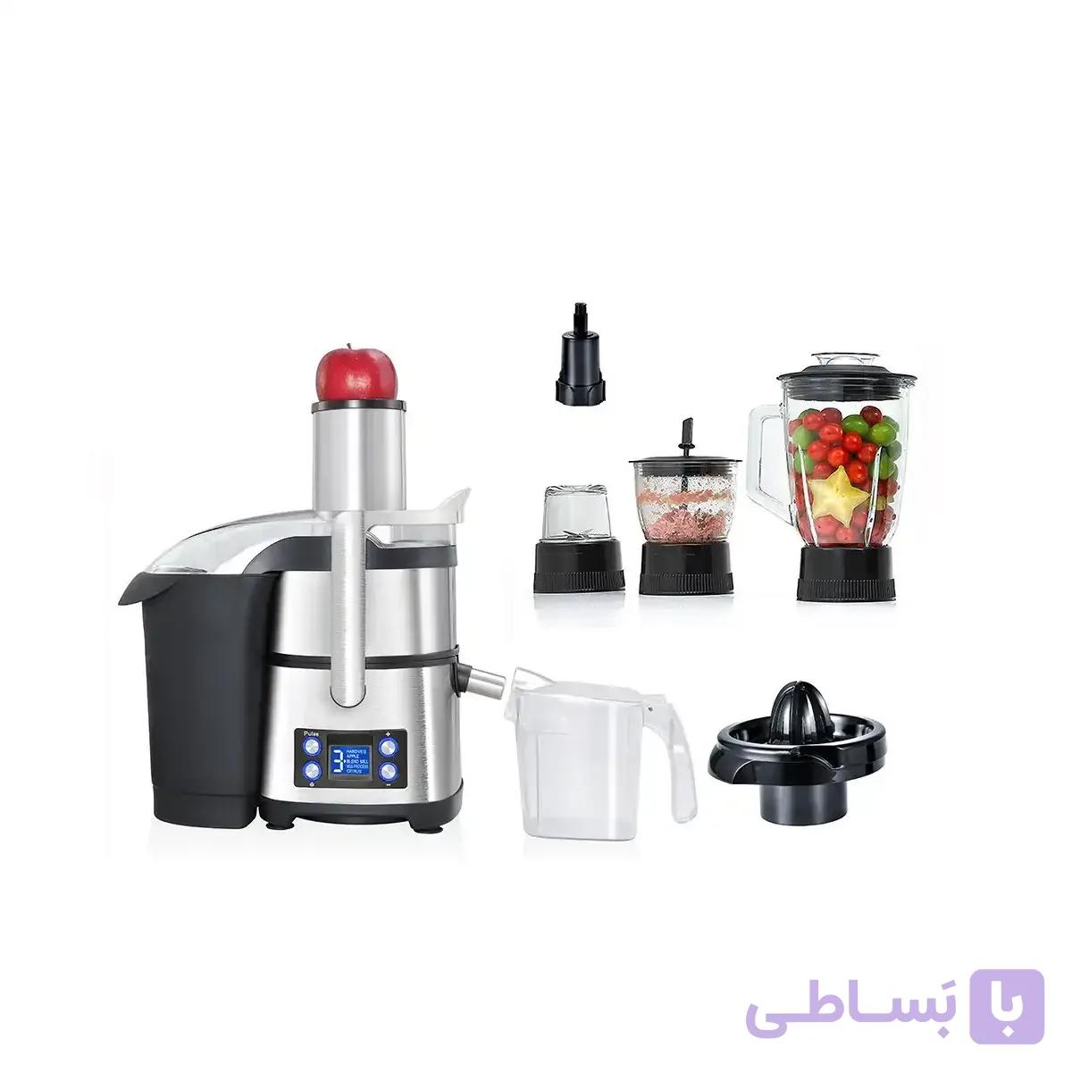 آبمیوه گیری و غذاساز دیجیتال بیم مدل FP-2001