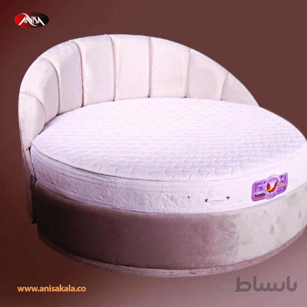 تشک خوشخواب مدل آناهیتا گرد دونفره سایز 200×210 سانتی متر