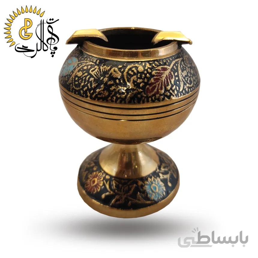 زیرسیگاری برنجی هندی کد 0953