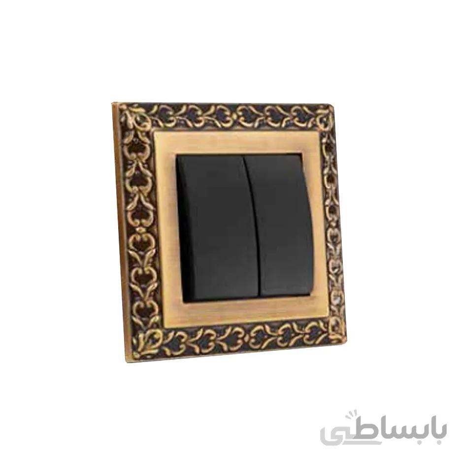 قاب تکی کلاسیک اشکی برنزی پارت الکتریک