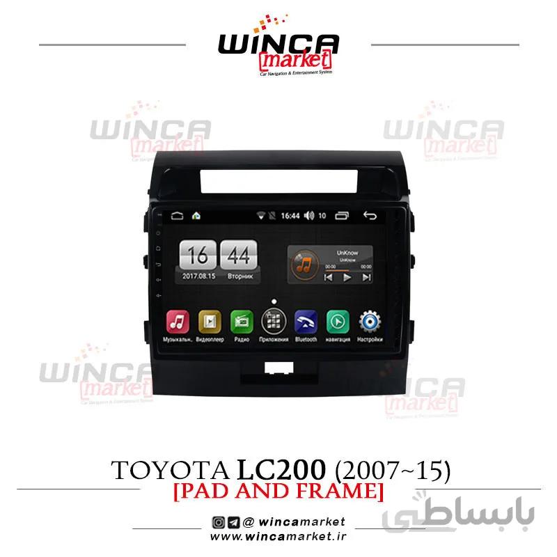 مانیتور تویوتا اتاق 200 (2015-2007) اندروید فابریک سری اس 170 پلاس تی ال TL855
