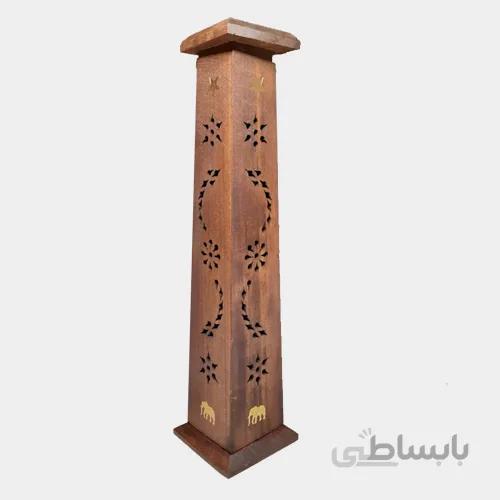 جاعودی چوبی دست ساز ایستاده زیبا اوم OM