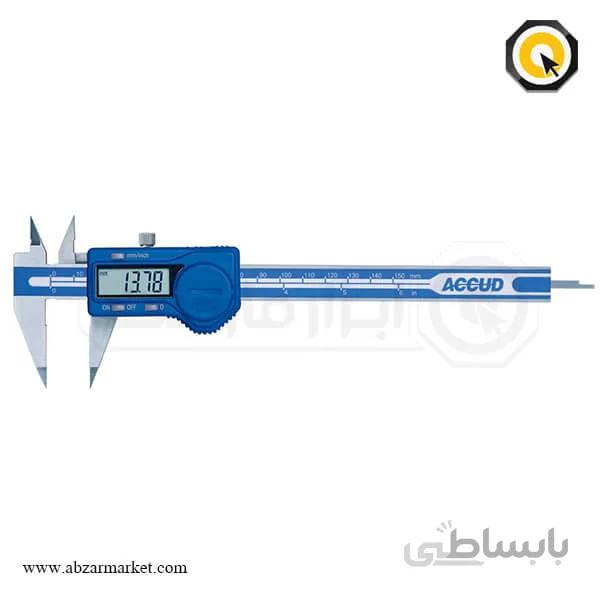 کولیس دیجیتال Accud ( آکاد ) 15 سانت نوک سوزنی مدل 11-006-138 ا ارسال رایگان و فوری + ضمانت اصالت کالا