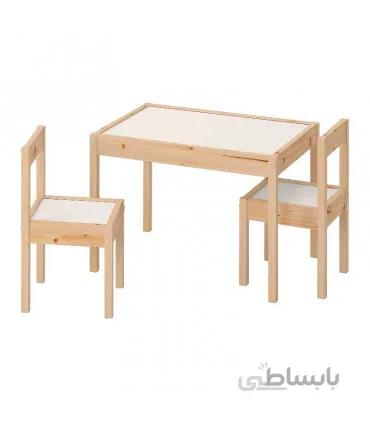 ست میز تحریر کودک ایکیا مدل LÄTT