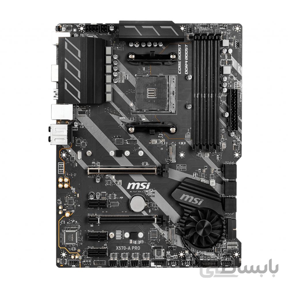 مادربرد ام اس آی X570-A PRO ا MSI X570-A PRO AM4 Motherboard
