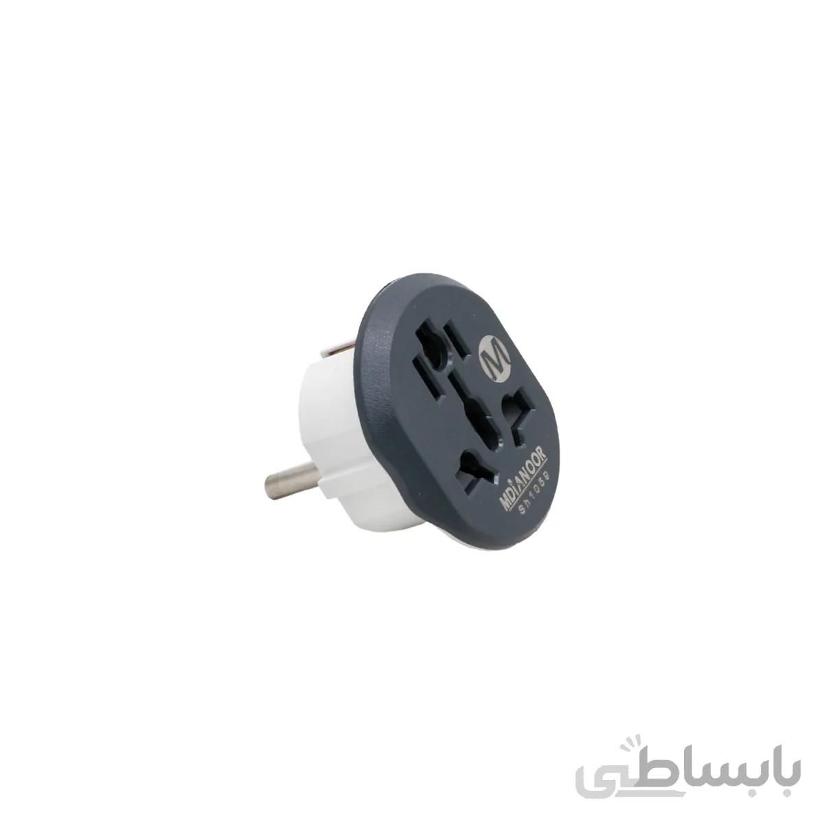 تبدیل برق 3 به 2 MDiANOOR-سفید