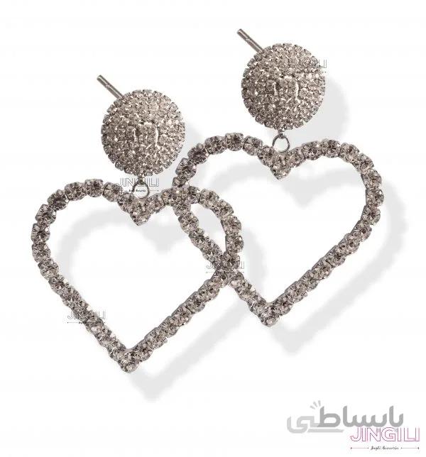 گوشواره مدل قلب کد rew0051