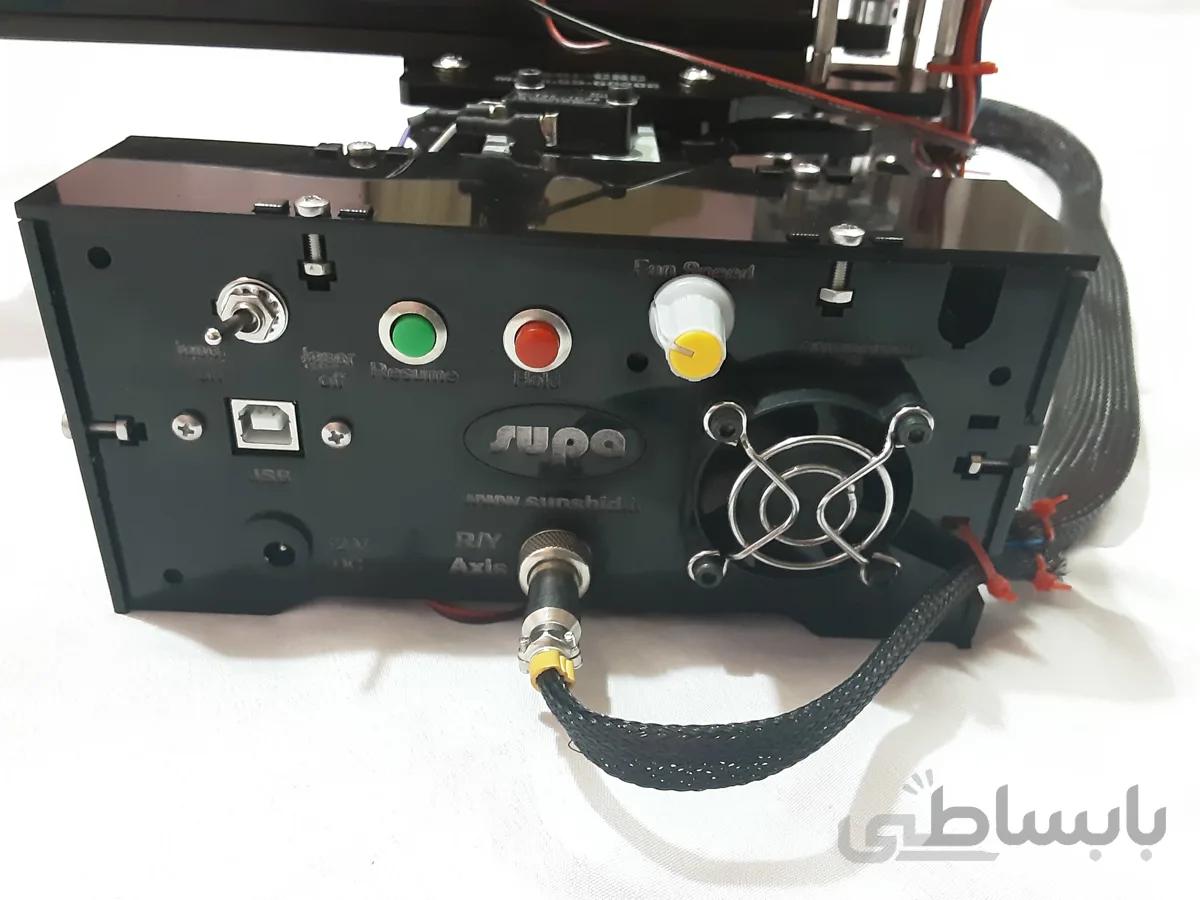 لیزر حکاکی ۲۰ وات سایز ۲۰ در ۳۰ مدل GBM-3020