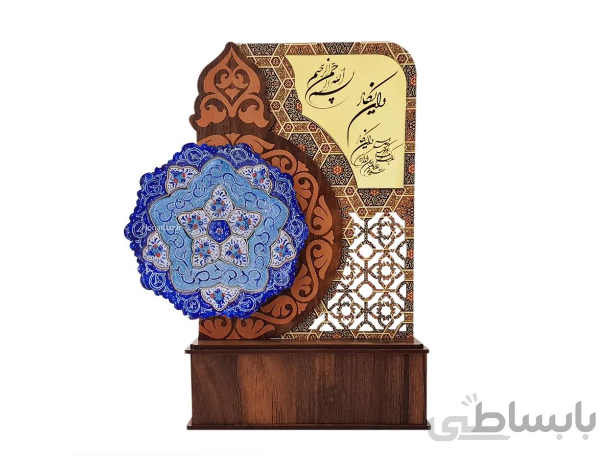 تندیس مذهبی وان یکاد میناکاری طرح سیما