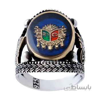 انگشتر نقره مردانه کد am_822