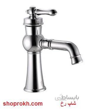 شیر روشویی درخشان مدل آکوا طلایی ا Derakhshan gold Aqua basin tap