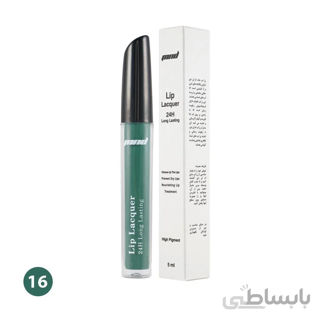 رژلب مایع مات ام ان دی ۲۴ساعته شماره ۱۶