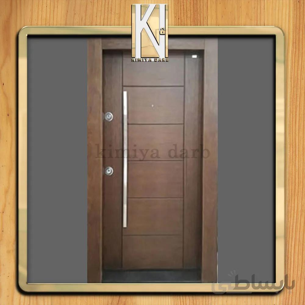 درب با روکش طبیعی کد 408