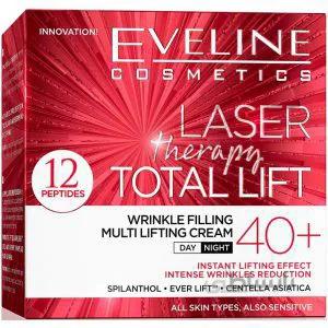 کرم ضد چروک و لیفتینگ شب و روز اولاین Eveline مدل لیزر تراپی اولاین Eveline Laser Therapy Total Lift