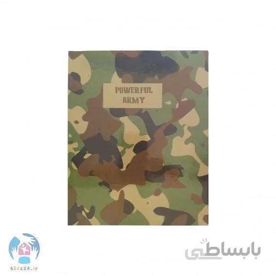 دفتر کلاسوری جلد سخت ۱۰۰ برگ پاپکو
