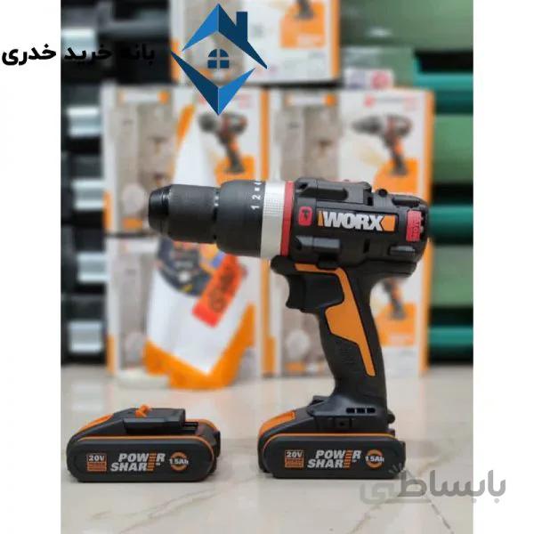 دریل شارژی ۲۰ ولت ورکس WX-JCR.9 ا WX-JCR.9 Worx drill
