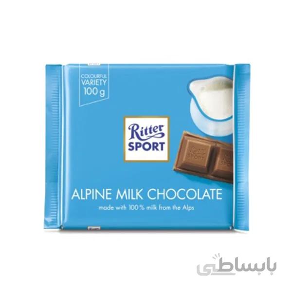 شکلات Ritter sport شیری