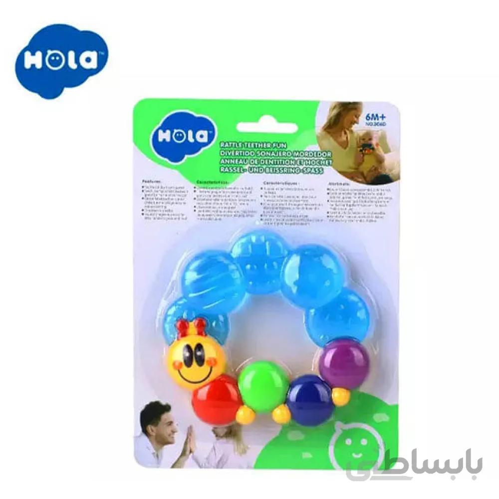 اسباب بازی دندانگیر ژلهای هولی تویز مدل Hola Toys Soft Silicone Teether