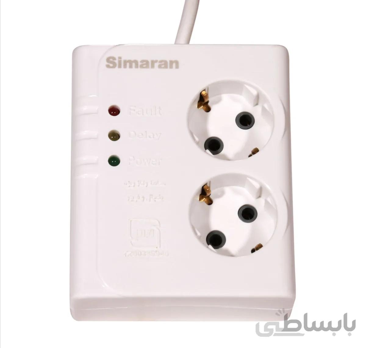 محافظ ولتاژ۲راهی ارت داریخچال وفریزر(باکابل ۱۸۰)-۱۰آمپر