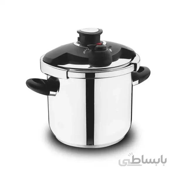 زودپز 7 لیتری کرکماز کد A169-04 مدل Korkmaz Hera Black