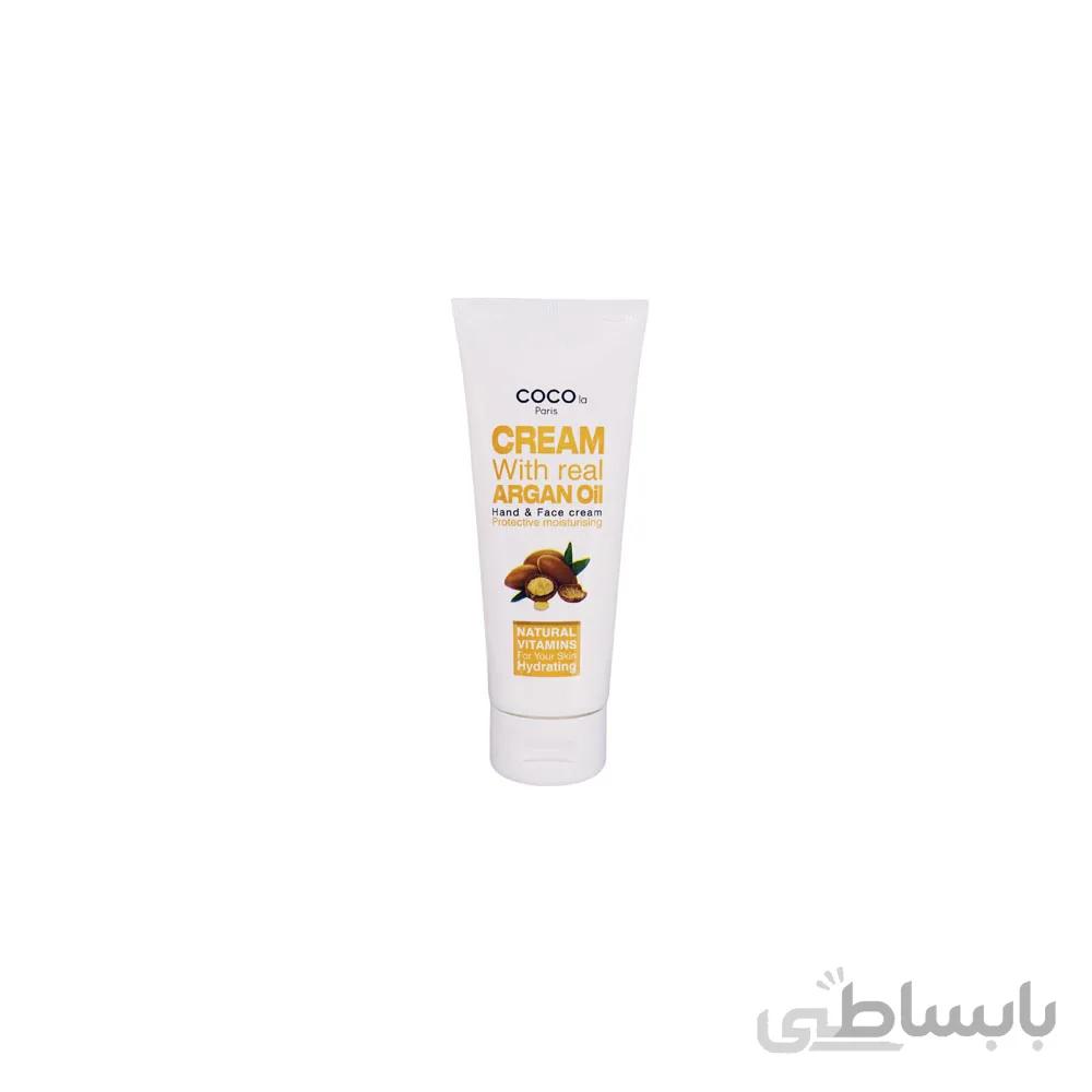 کرم مرطوب کننده کوکولا پاریس مدل argan oil حجم 75 میلی لیتر