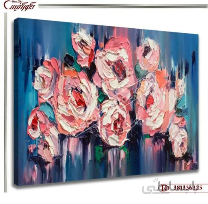 تابلو دیواری گل 6325 ا Flower wall painting 6325