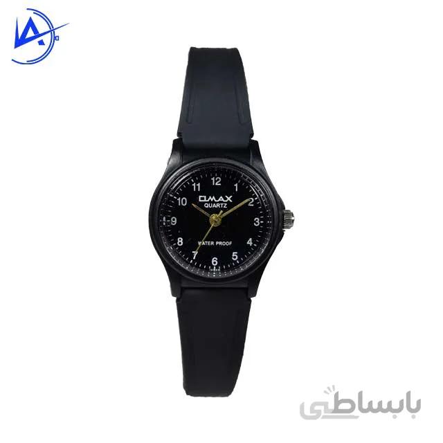 ساعت مچی زنانه OMAX ضد اب مشکی کد 14092