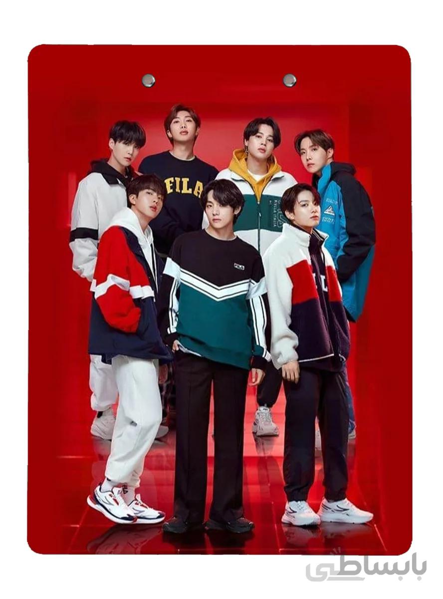 تخته شاسی طرح گروه BTS
