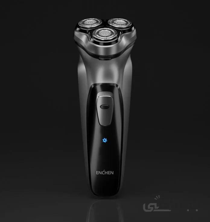 ماشین اصلاح موی سر و صورت شیائومی مدل Enchen Black Stone ا Xiaomi Enchen Black Stone Electric Shaver Three blade shaver New