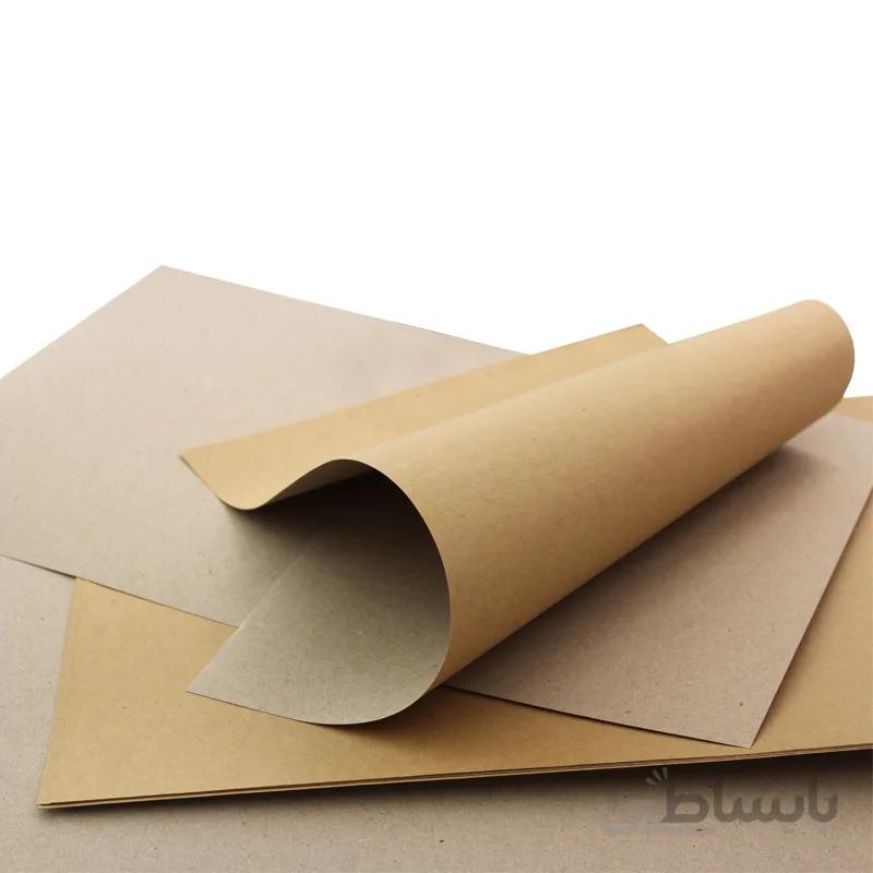 کاغذ کرافت دورو 120g پیشگام 50x70cm بسته 20برگی