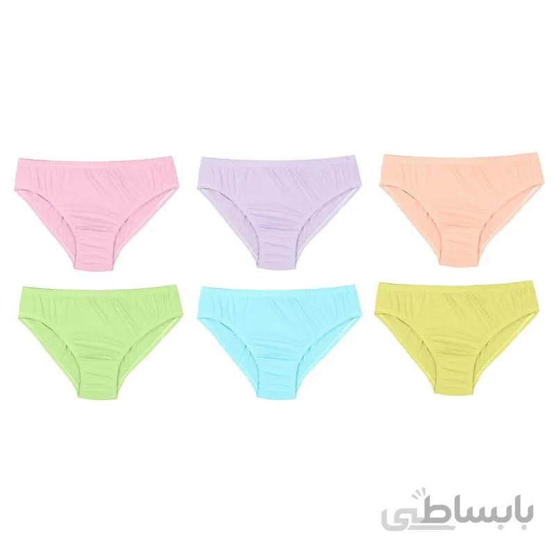 شورت زنانه بسته 6 عددی
