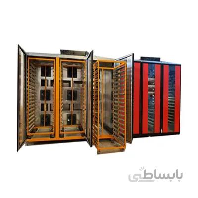 خشک کن میوه ۹۰ سینی ۳کابین | گازی