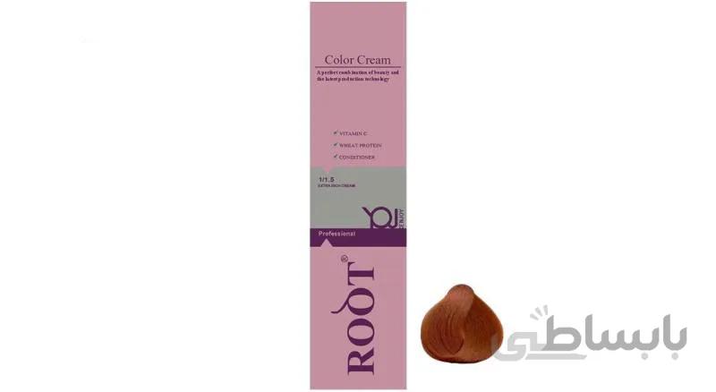 رنگ موی روت سری LUXURY شماره 5.04 حجم 120 میلی لیتر رنگ برنز ا ROOT