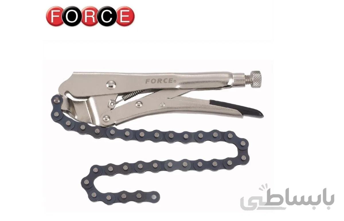 انبر فیلتر باز کن زنجیری قفلی فورس – FORCE مدل 61901A