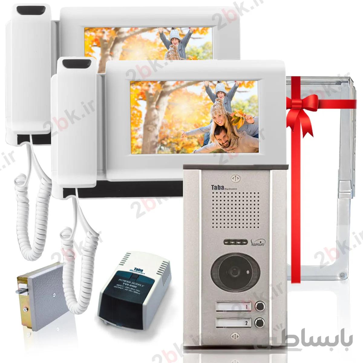 آیفون تصویری 2 واحدی 7 اینچ تابا TVD-1070i