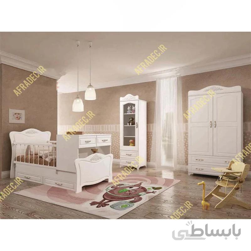 سرویس خواب نوزاد به نوجوان مدل زویا