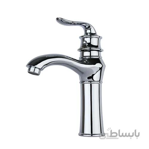 شیر روشویی مدل پاریس کرومات