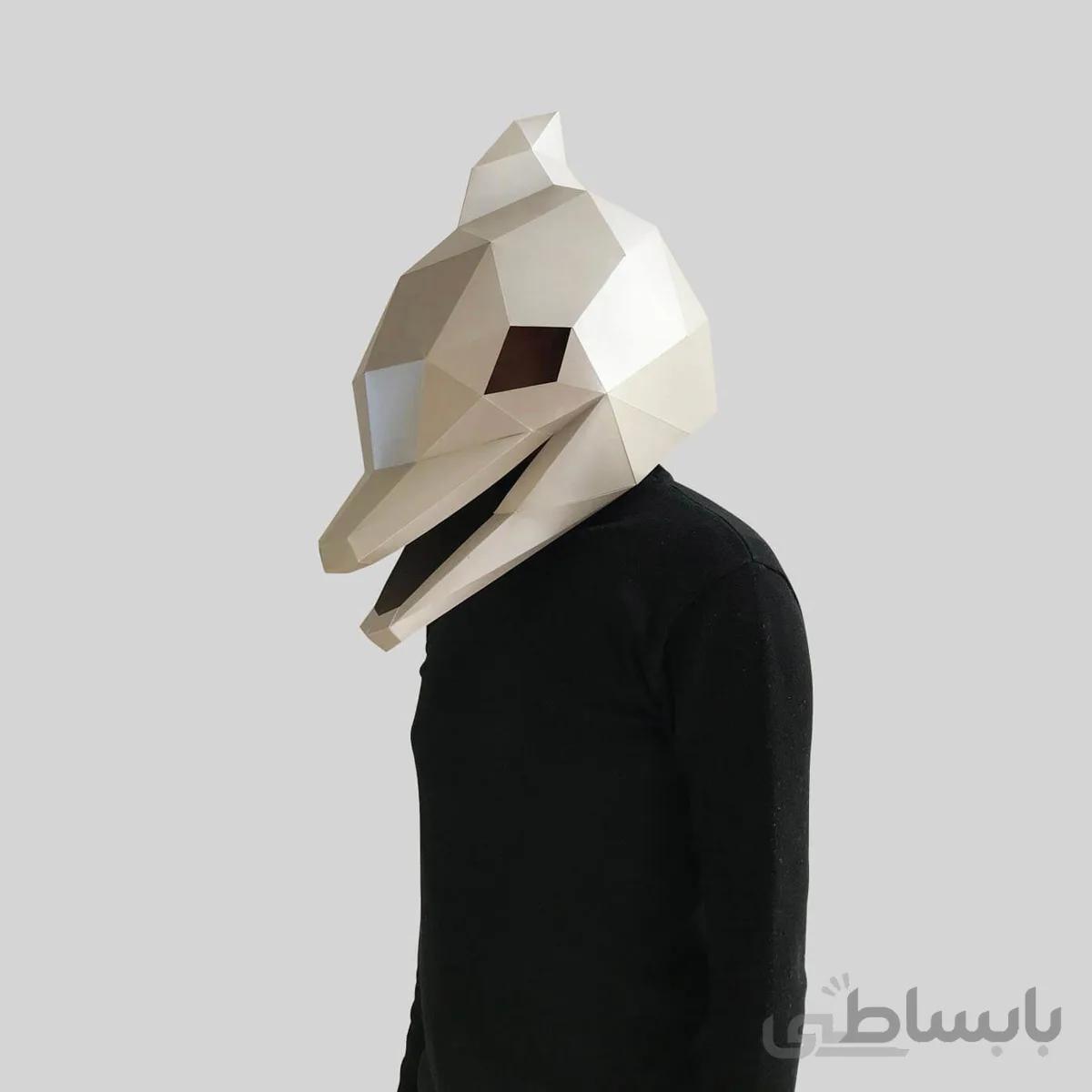 ماسک اوریگامی دولفین