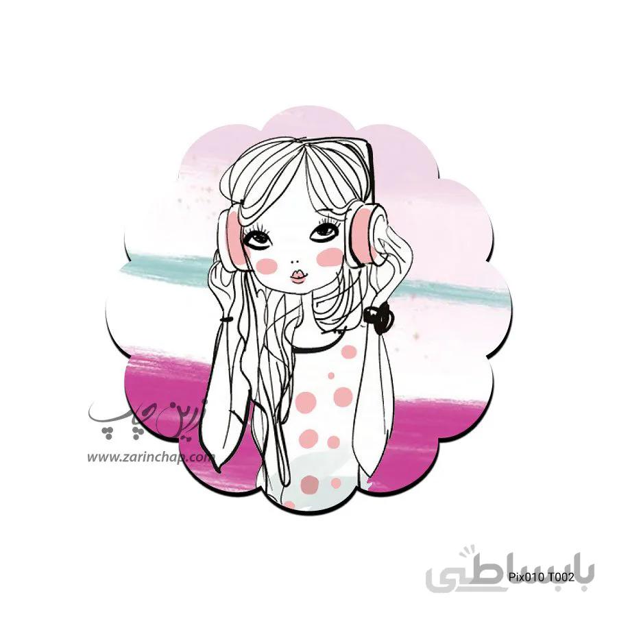 پیکسل MDF طرح Pix010T002