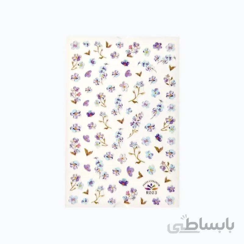 استیکر ناخن کد R003
