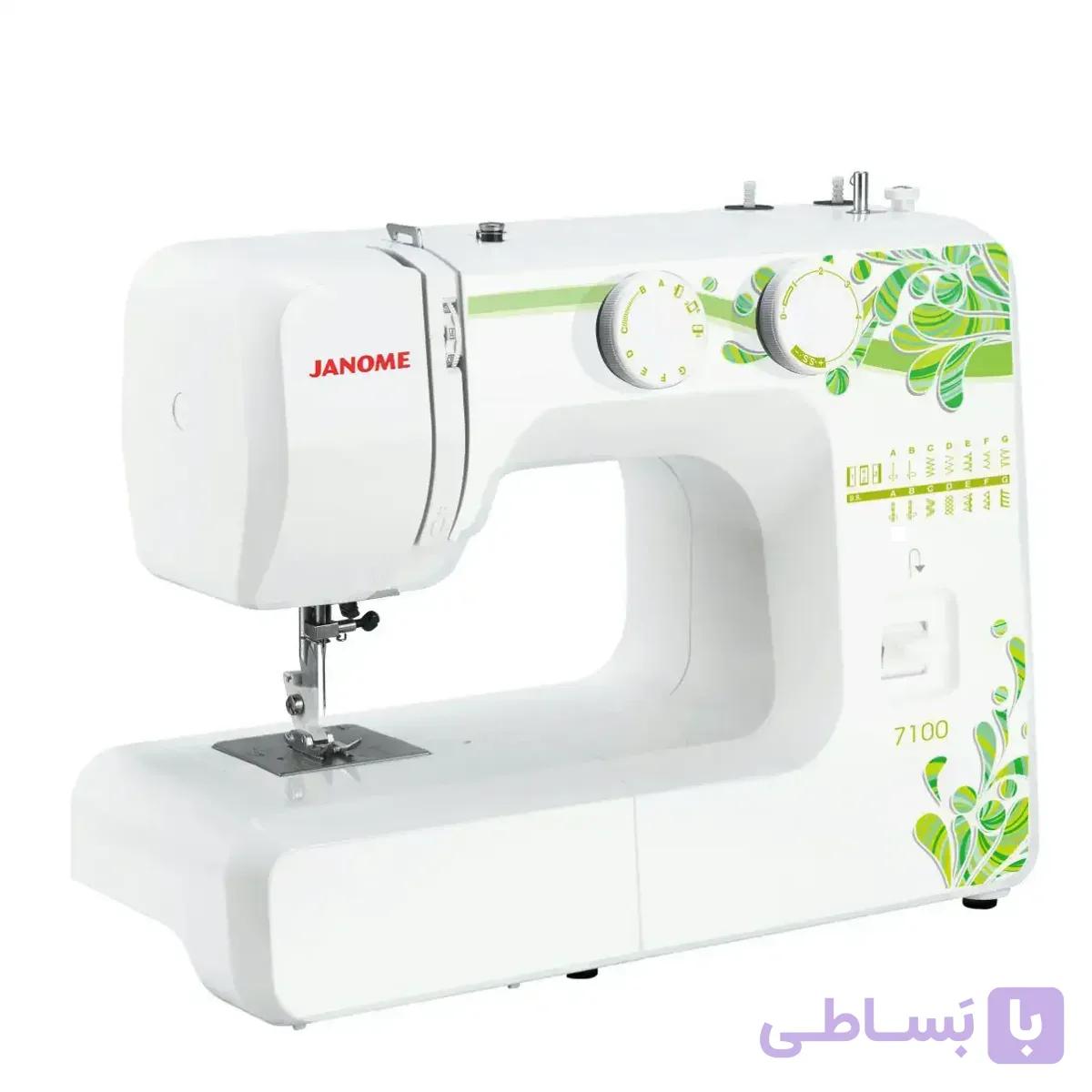 چرخ خیاطی ژانومه مدل 7100 — تصویر 1